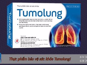 Thực phẩm bảo vệ sức khỏe Tumolung - Hỗ trợ tăng hiệu quả của các biện pháp hóa trị, xạ trị